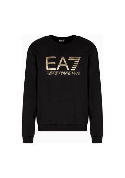 Ea7 7m001191af17787 Logo S Erkek Sweatshirt Siyah