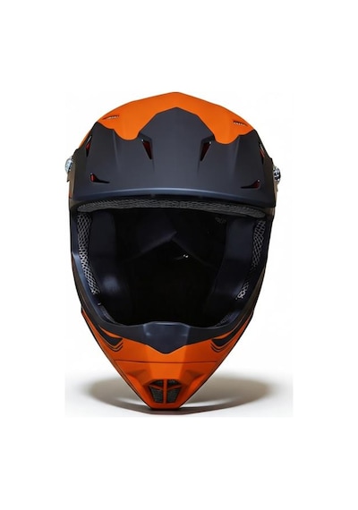 Asistan Full Face Tam Korumalı Kask 57-58 Turuncu