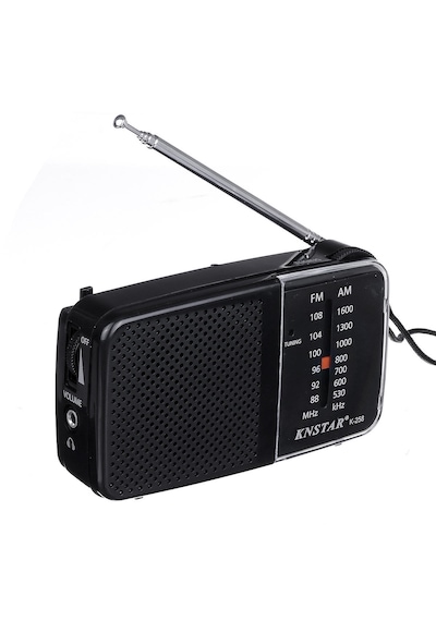 Ultratekno K-258 Pilli Cep Radyosu - Fm Radyo, Deprem Radyosu Taşınabilir Küçük Radyo