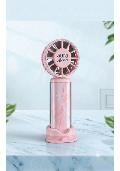 Taşınabilir El Tipi Mini Fan Pembe
