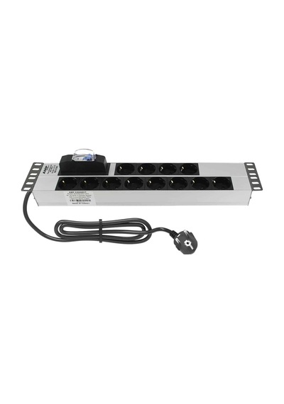 Amp Connect 19" 2u 12'li Schuko Sigortalı Kabinet Grup Prizi Pdu -16a