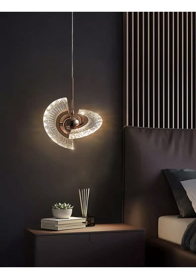 Luxury Modern Crystal Sarkıt Led Avize Gold Sarı Gold