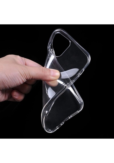 Apple iPhone Uyumlu 12 Şeffaf Silikon Premium Kılıf