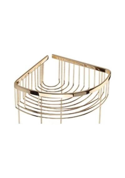 Deppot Banyo Köşeliği Tekli 19x19 Oval Altın