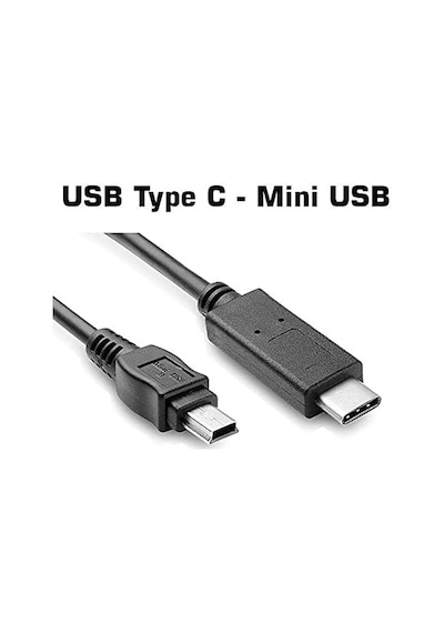 Platoon Type-c Mini Usb Kablo 0.3 Metre Typec 5 Pin Kablo
