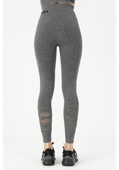 Maraton Active Slimfit Kadın Koşu Siyah Tayt 812097 SiYAH