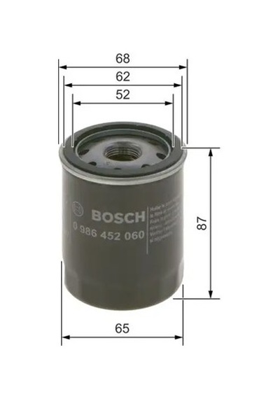 Toyota Avensis Yag Filtresi 2.0 2000-2009 Bosch 0986452060