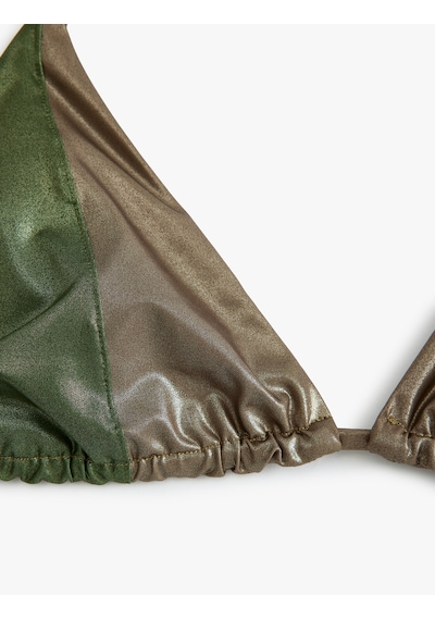Koton Mikro Bikini Üstü Çift İpli Bağlamalı Parlak Çift Taraf Kullanımlı Yeşil 4sak10261mm Yeşil Koton Mikro Bikini Üstü Çift İpli Bağlamalı Parlak Çift Taraf Kullanımlı Yeşil 4sak10261mm Yeşil
