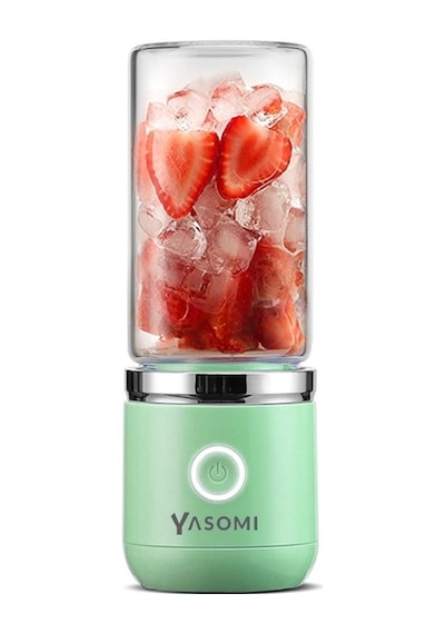Yasomi GN-A04 Kablosuz Şarjlı Cam Smoothie El Blenderi