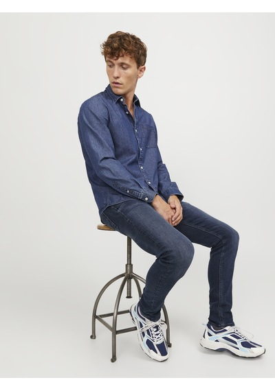 Jack & Jones Glenn 812 Slim Fit Jean - 12173407 Blue Denim