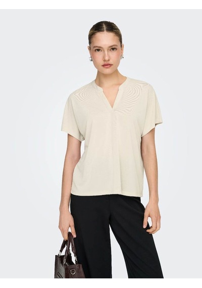 Only Onlfree Bej Kadın T-shirt 15368562 Bej