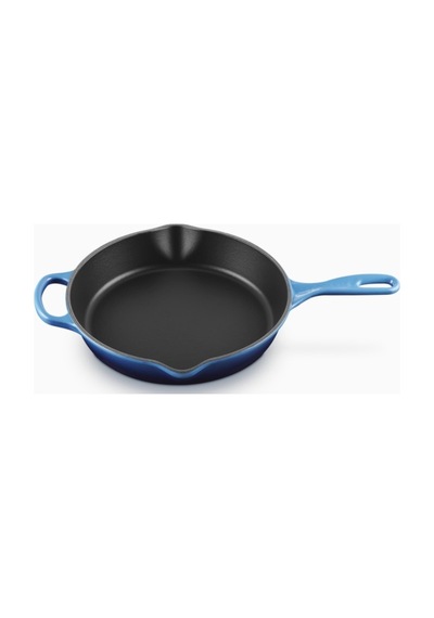 Le Creuset Profesyonel Servis Yüksek Döküm Tava 26 Cm Koyu Mavi