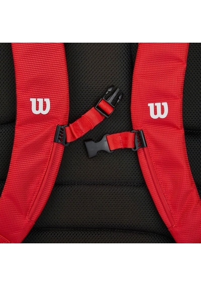 Wilson WR8010901001 Super Tour Tenis Sırt Çantası Kırmızı