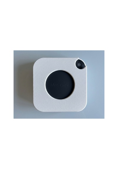 Mac Mini M4 Standı 2024 Güç Düğmesi Kesimli Masaüstü Standı