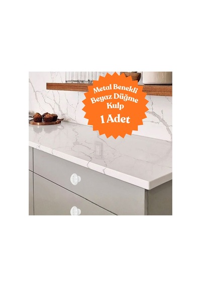 Klc Metal Benekli Yuvarlak Beyaz Düğme Kulp - Çocuk Odası, Mutfak Ve Dolap İçin Modern Çekmece Kulbu Benekli Beyaz Benekli Beyaz Klc Metal Benekli Yuvarlak Beyaz Düğme Kulp - Çocuk Odası, Mutfak Ve Dolap İçin Modern Çekmece Kulbu Benekli Beyaz Benekli Beyaz