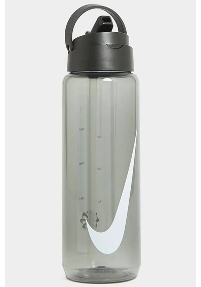 Nike Recharge Straw Pipet Bottle 24 Oz 0,71lt Bpa Free Bpa İçermeyen Pipetli Suluk Siyah Siyah