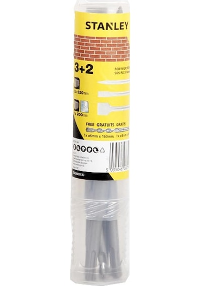 Stanley STA54400-XJ Kırıcı-Delici Uç 5 Parça Set