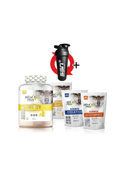 Bpn Eco Tactical Kombinasyon Paketi(Whey Protein Lemon Macaron)