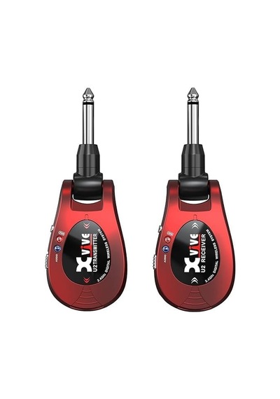 Xvive U2 Red Gitar Telsiz Sistemi Çanta Hediyeli