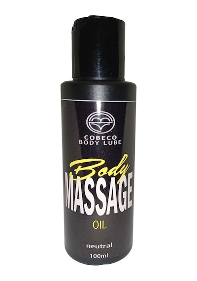 Cobeco Bodylube Body Massage Oil Natural 100 Ml Srcx - Kokusuz Tatsız Sade Vücut Yağı 100 Ml