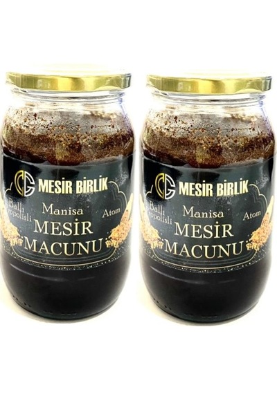 Mesir Birlik Manisa Ballı Atom Mesir Macunu 2 X 400 G