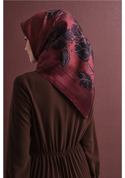 Armine Saf İpek Sura Eşarp 9617d 81 Fosfor Yeşil