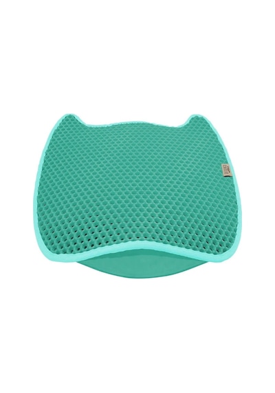 Cattie Taraklı Model Kum Toplayıcı Fonksiyonel Kedi Paspası Turquoise - Kedi Model L Boy 50-75cm