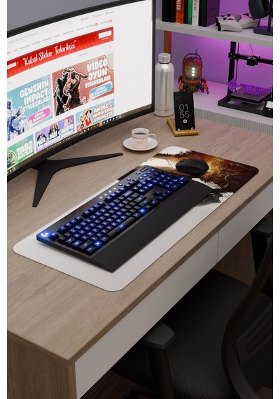 Dying Light Kaymaz Dikişli Kauçuk Oyuncu Mousepad V3 - 70x30 Xl Gaming Mouse Pad Fare Altlığı