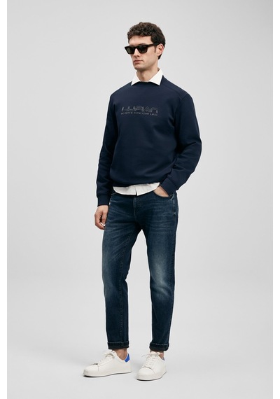 Lufian Benedic Smart Erkek Jean Pantolon 111200222 Mavi