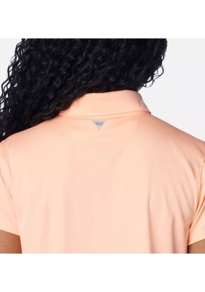 Columbia Tidal Tee Ss Polo Kadın Kısa Kollu Polo T-shirt Fl2697 Turuncu