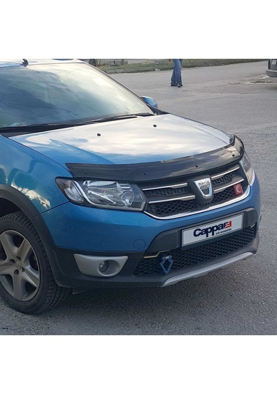 Cappafe Dacia Sandero Ön Kaput Koruyucu Rüzgarlık 4Mm 2012-2020