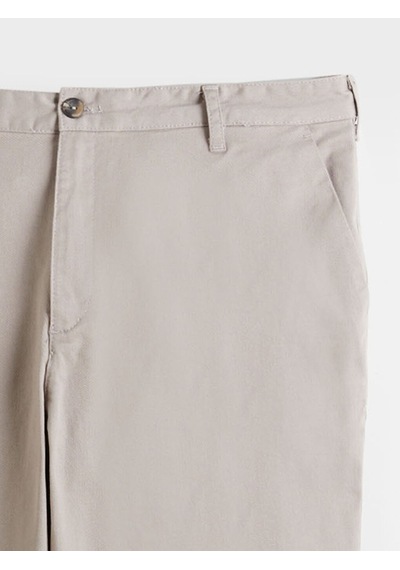 Lcwaıkıkı Classic Bej Büyük Beden Standart Kalıp Erkek Chino Pantolon