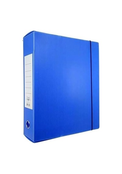 Tr Mavi Arşiv Ve Proje Kutusu 29x36x15cm 1 Adet Arşiv Klasörü Lastikli Plastik Arşiv Klasörü Büro Okul Sınıf