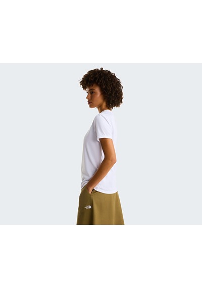 The North Face W Evolution Simple Dome Slm Kadın Outdoor Tişörtü Nf0a8fx7fn41 Beyaz