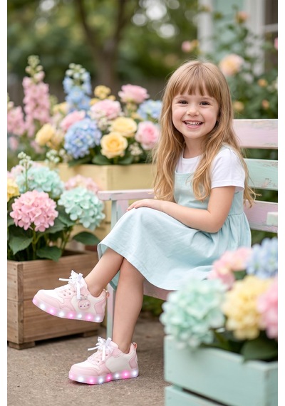 Dark Seer Kids Ds Chen Sneaker 2026 Çocuk Pudra Pembe