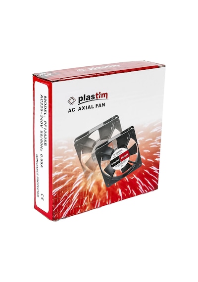 PLASTİM 220V Ac – 120X120X25 Mm Bilezikli Aksiyel Fan