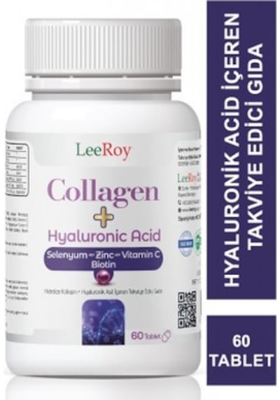 LeeRoy Collagen + Hyaluronic Acid 60 Tablet