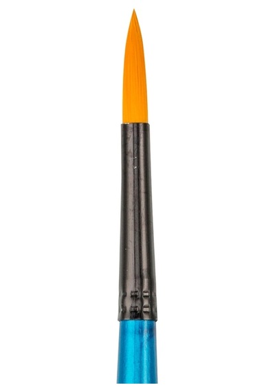 Bigpoint 111 Serisi Golden Sentetik Kıl Yuvarlak Fırça No: 8 X 12 Adet