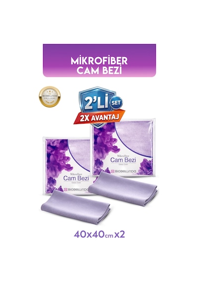Mikrofiber Cam Bezi Son Teknolojili Kumaş Yapısı İle Yeni Nesil Kumaş 2 Adet Diğer
