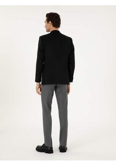 Cacharel Gri Slim Fit Kumaş Pantolon