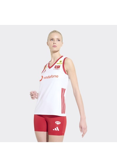 Adidas Türkiye Voleybol Milli Takımı Kadın Voleybol Beyaz Forma Km7475