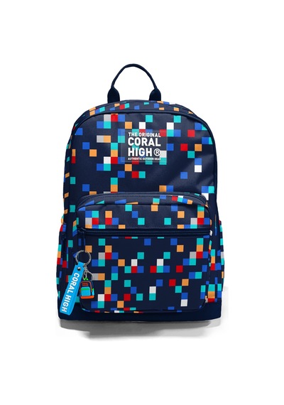 Coral High Lacivert Geometrik Desenli Okul Sırt Çantası 33235 Lacivert