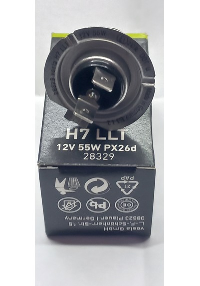 Vosla H7 12v 55w Halogen Far Ampülü Longlife Made In Germany Uzun Ömürlü