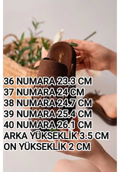 Bahrina Kadın Kahve Süet Loafer Püsküllü Terlik Kahve Süet