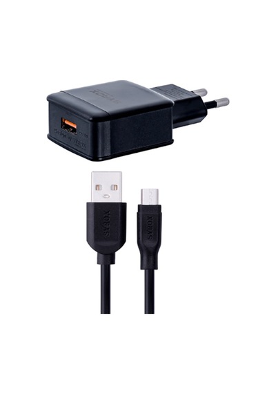 Syrox Q30 Micro Usb Girişli 3.0 Amper Hızlı Şarj Aleti+Kablo Seti (418197593)
