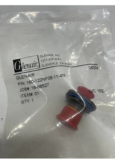 Glenair 180-122nf08-11-4n Fiber Optik Konnektör