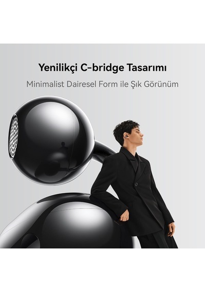 Freeclip, Estetik Tasarım, Tüy Kadar Hafif, Açık Kulak Tasarımı, Yapay Zeka Destekli Kristal Netliğinde Arama, Uz