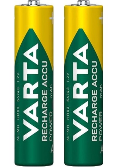 Varta 56703 1.2v 800 Mah Şarjlı Aaa İnce Kalem Pil 2'li Paket