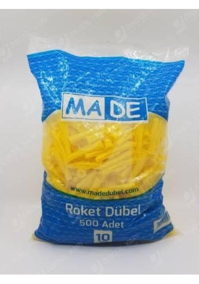 Made Roket Dübel 10 Mm 500 Adet