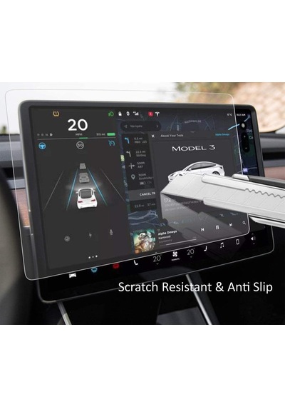 Tesla Model Y 15 İnç Multimedya Nano Ekran Koruyucu